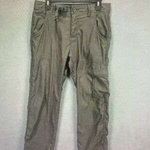 Prana Men's Olive Cargo Utility Pants